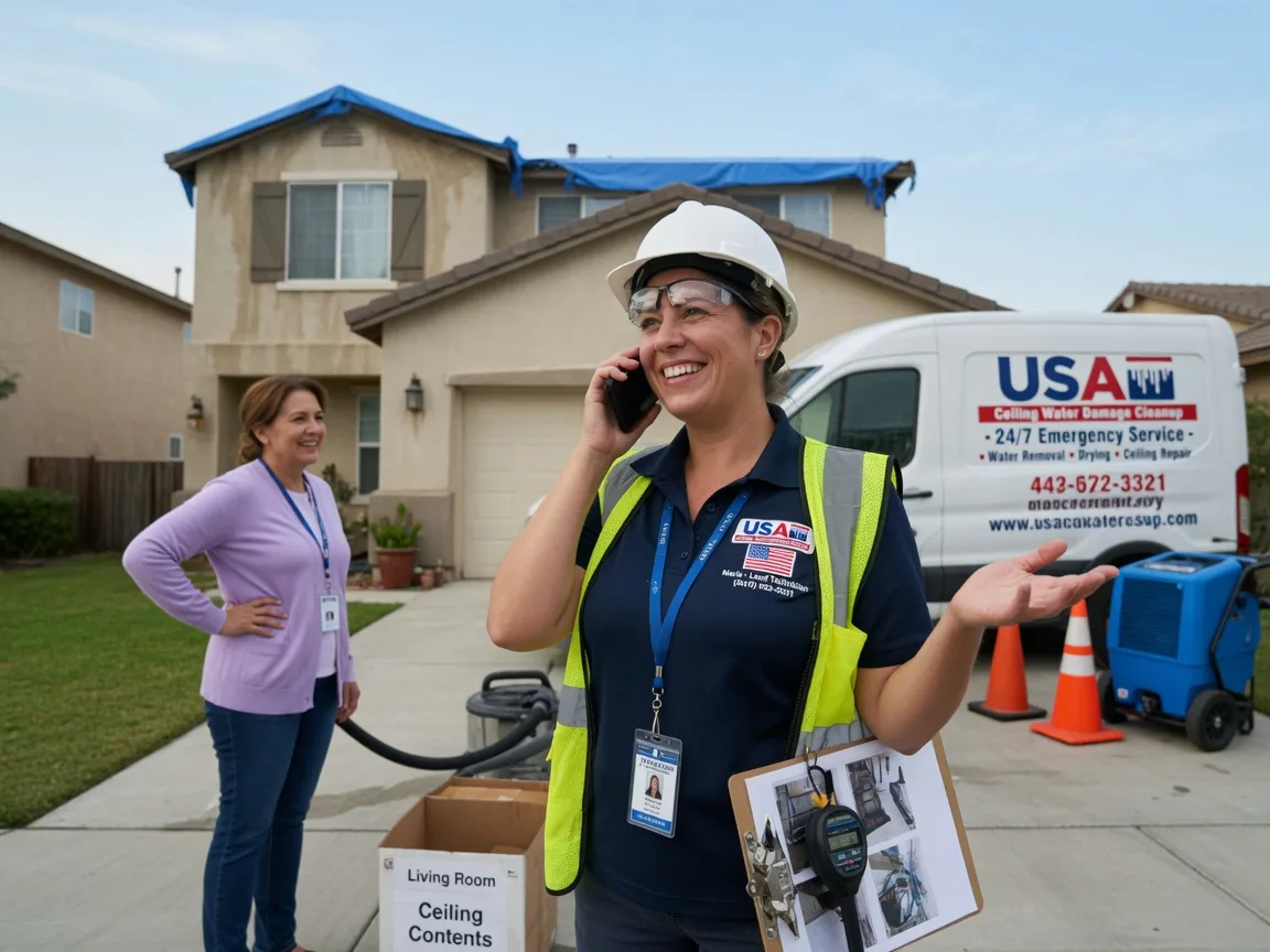 Ceiling Water Damage Restoration Plover, IA FAQs